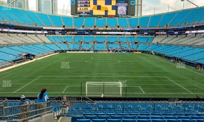 Bank of America Stadium - Section 201 Seat View
