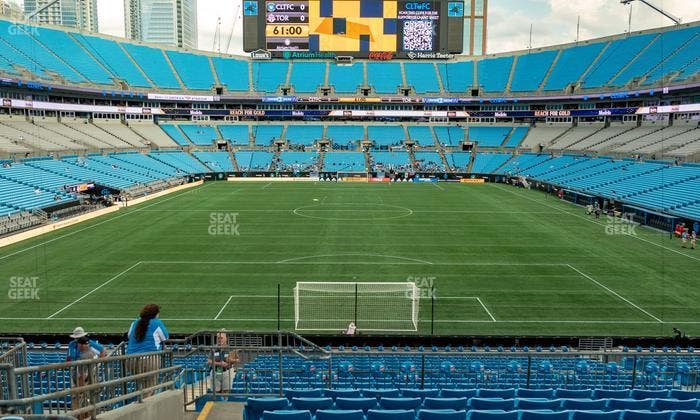 Bank of America Stadium - Section 201 Seat View