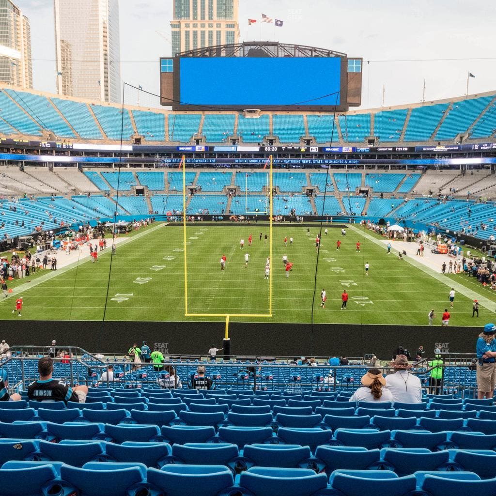 Bank of America Stadium - Section 201 Seat View