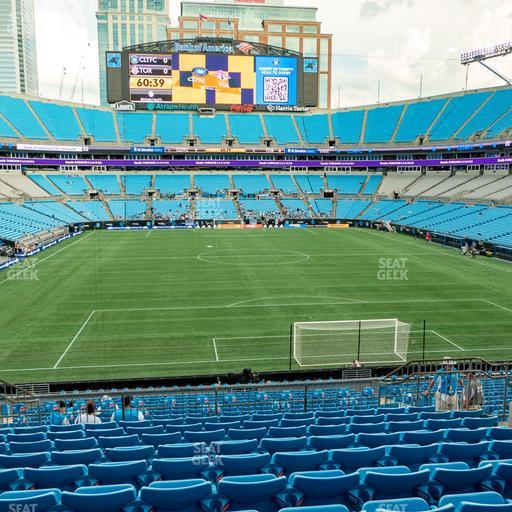 Bank of America Stadium - Section 202 Seat View