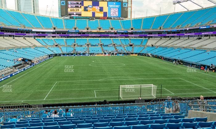 Bank of America Stadium - Section 202 Seat View