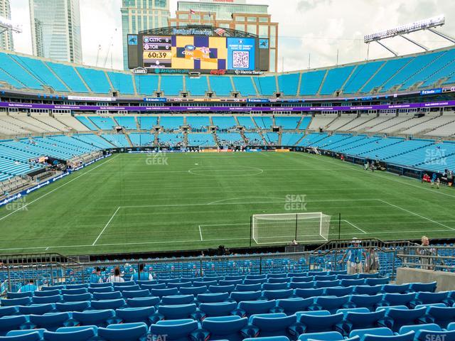 Bank of America Stadium - Section 202 Seat View