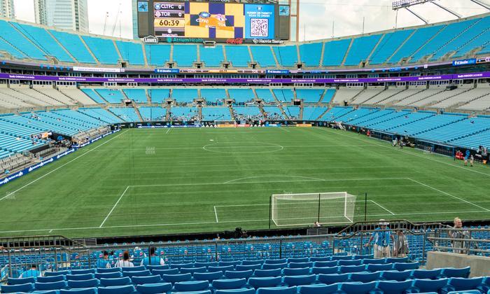 Bank of America Stadium - Section 202 Seat View