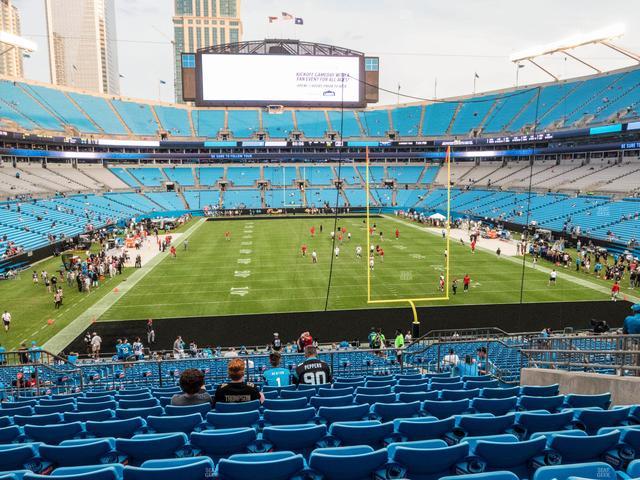 Bank of America Stadium - Section 202 Seat View