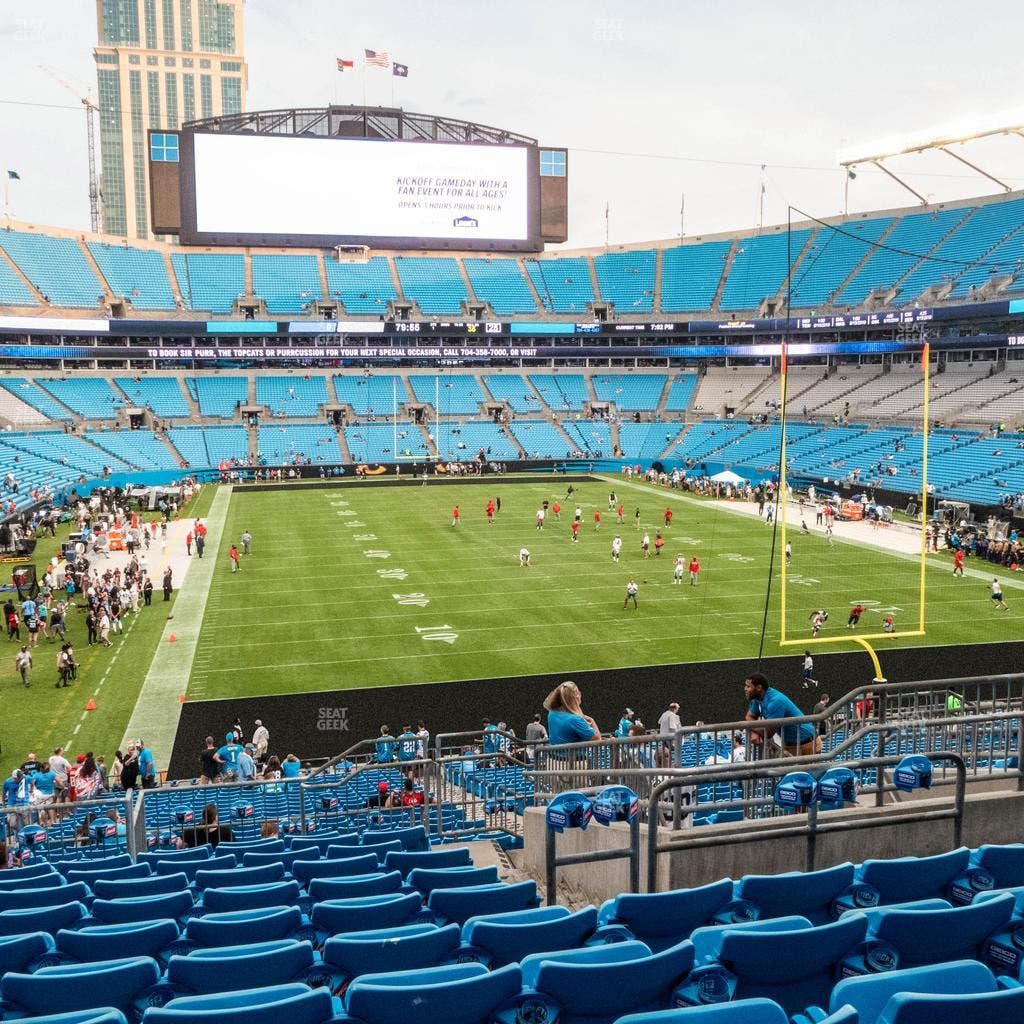 Bank of America Stadium - Section 203 Seat View