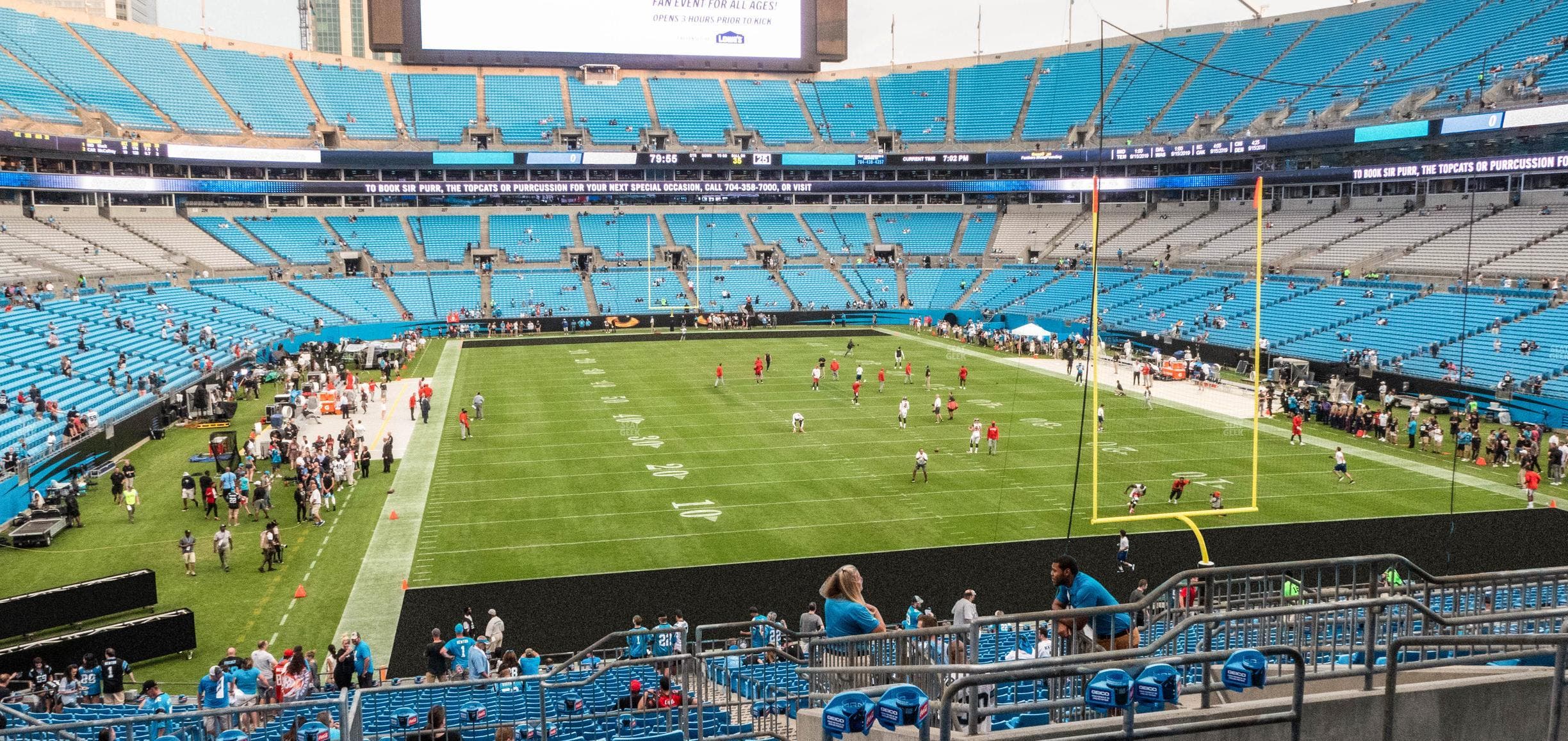 Bank of America Stadium - Section 203 Seat View