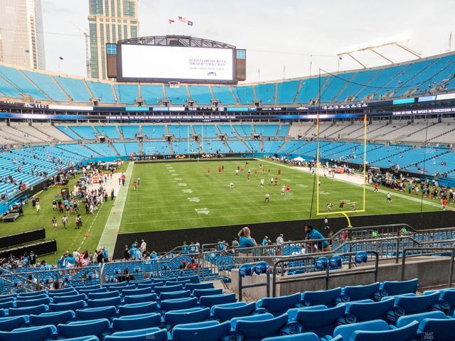 Bank of America Stadium - Section 203 Seat View
