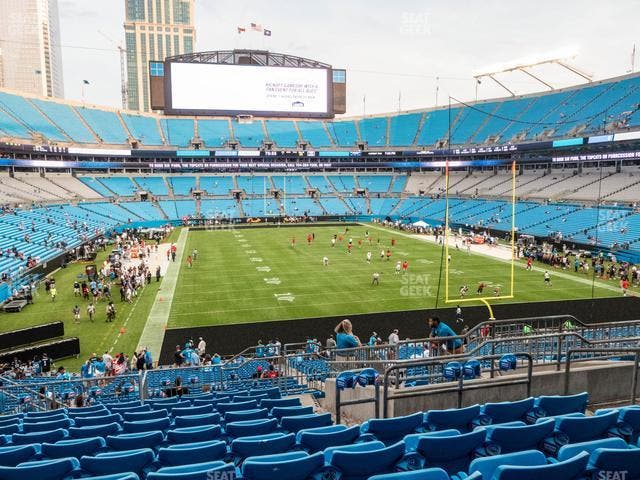 Bank of America Stadium - Section 203 Seat View