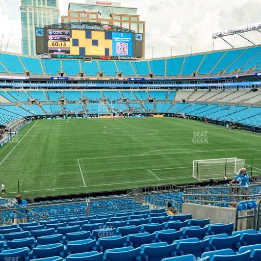 Bank of America Stadium - Section 203 Seat View