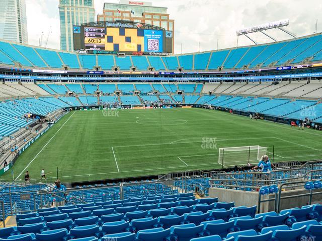 Bank of America Stadium - Section 203 Seat View