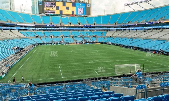 Bank of America Stadium - Section 203 Seat View