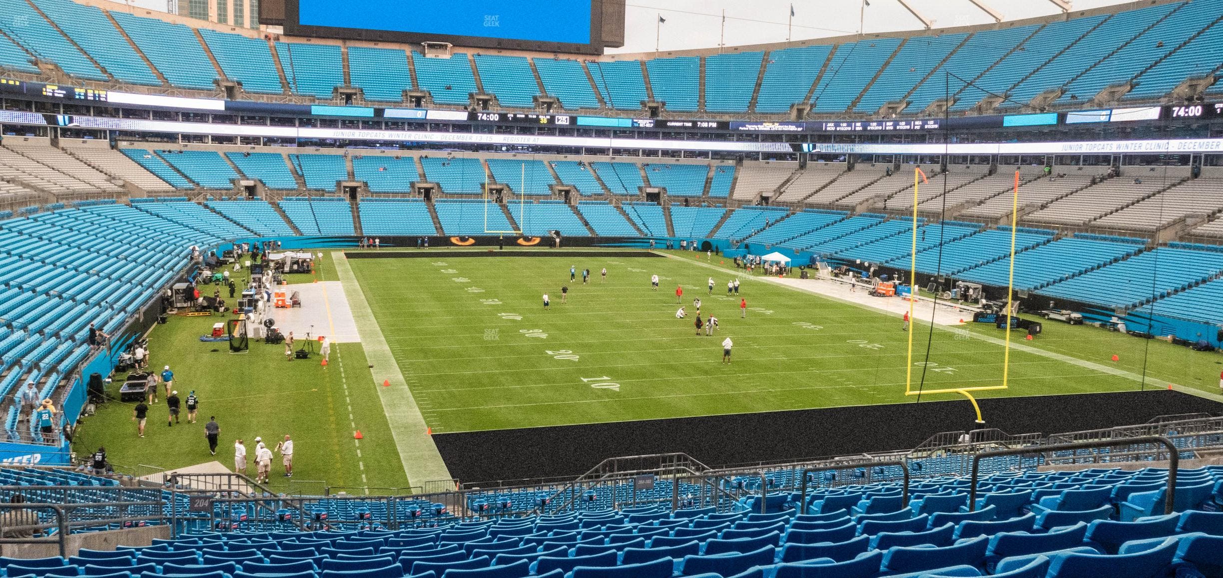 Bank of America Stadium - Section 204 Seat View