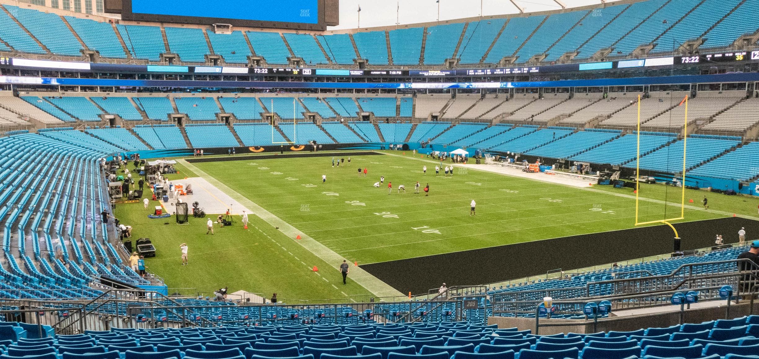 Bank of America Stadium - Section 205 Seat View