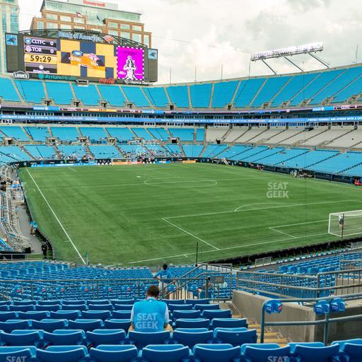 Bank of America Stadium - Section 205 Seat View