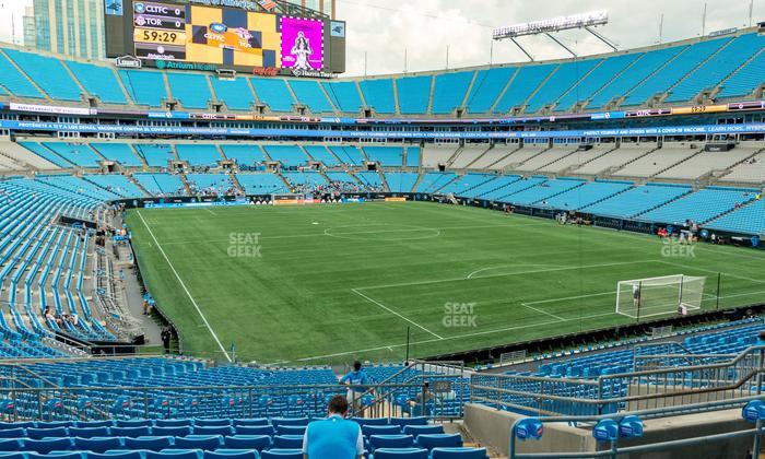 Bank of America Stadium - Section 205 Seat View