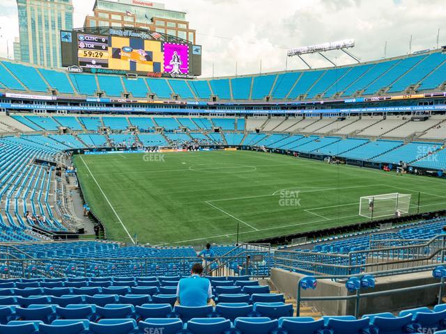 Bank of America Stadium - Section 205 Seat View