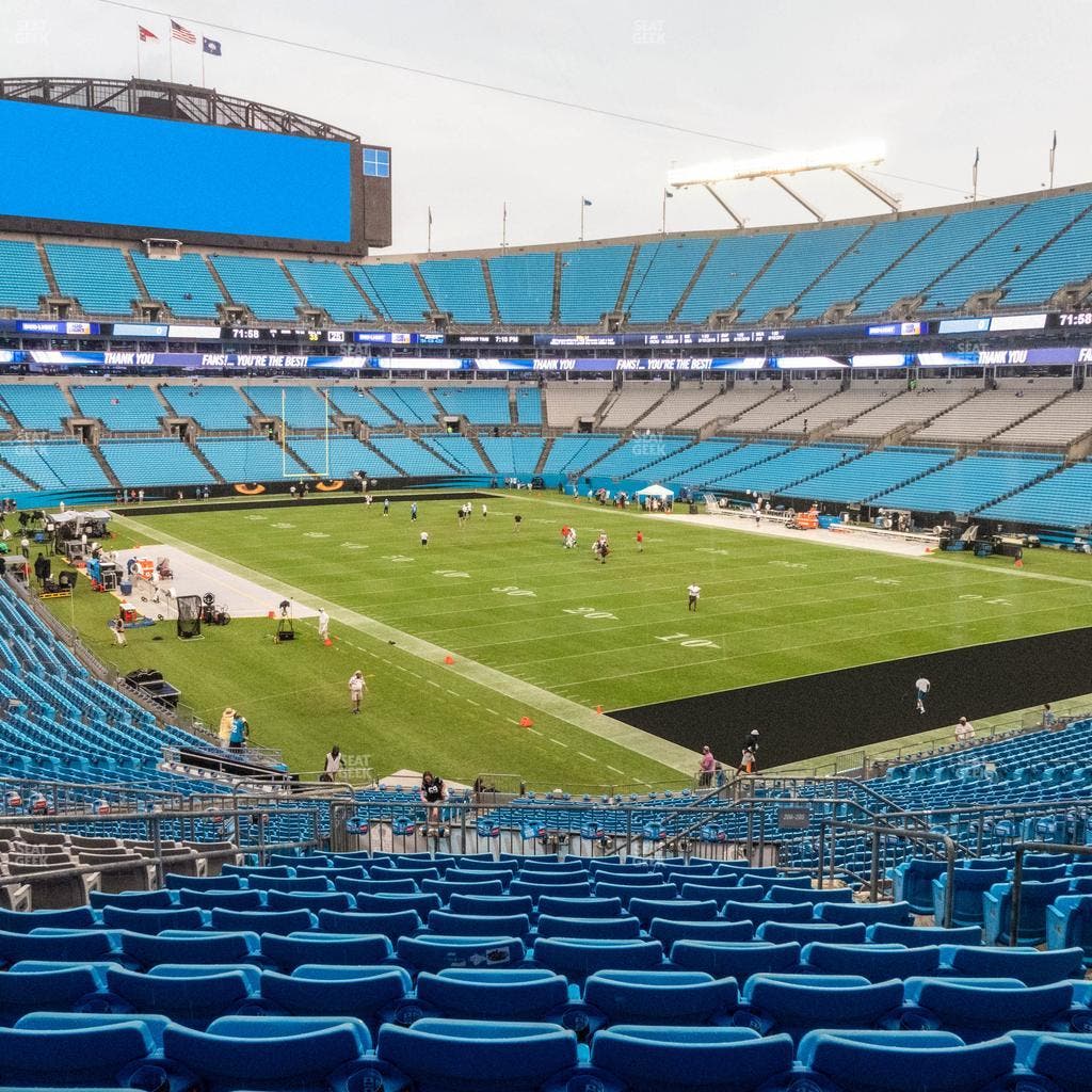 Bank of America Stadium - Section 206 Seat View