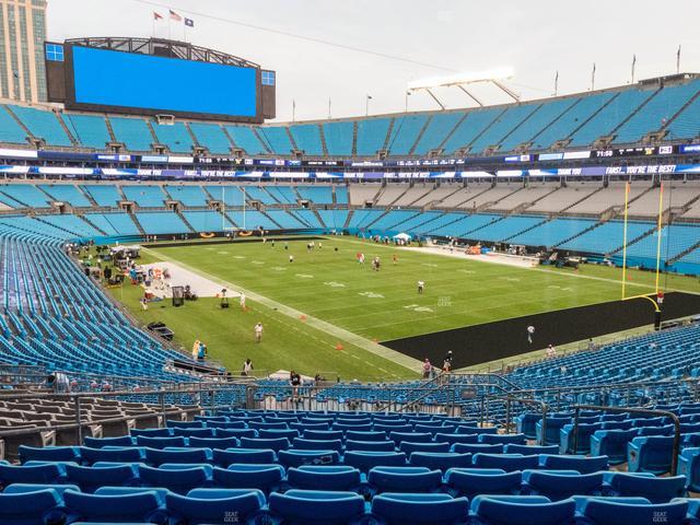 Bank of America Stadium - Section 206 Seat View