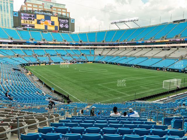 Bank of America Stadium - Section 206 Seat View