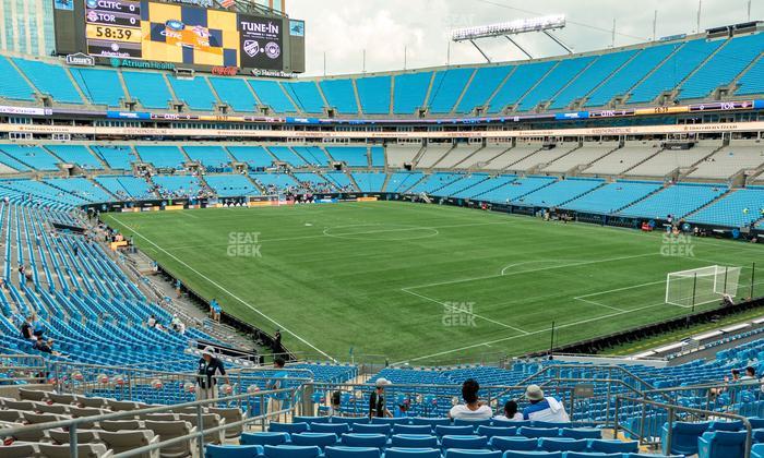 Bank of America Stadium - Section 206 Seat View