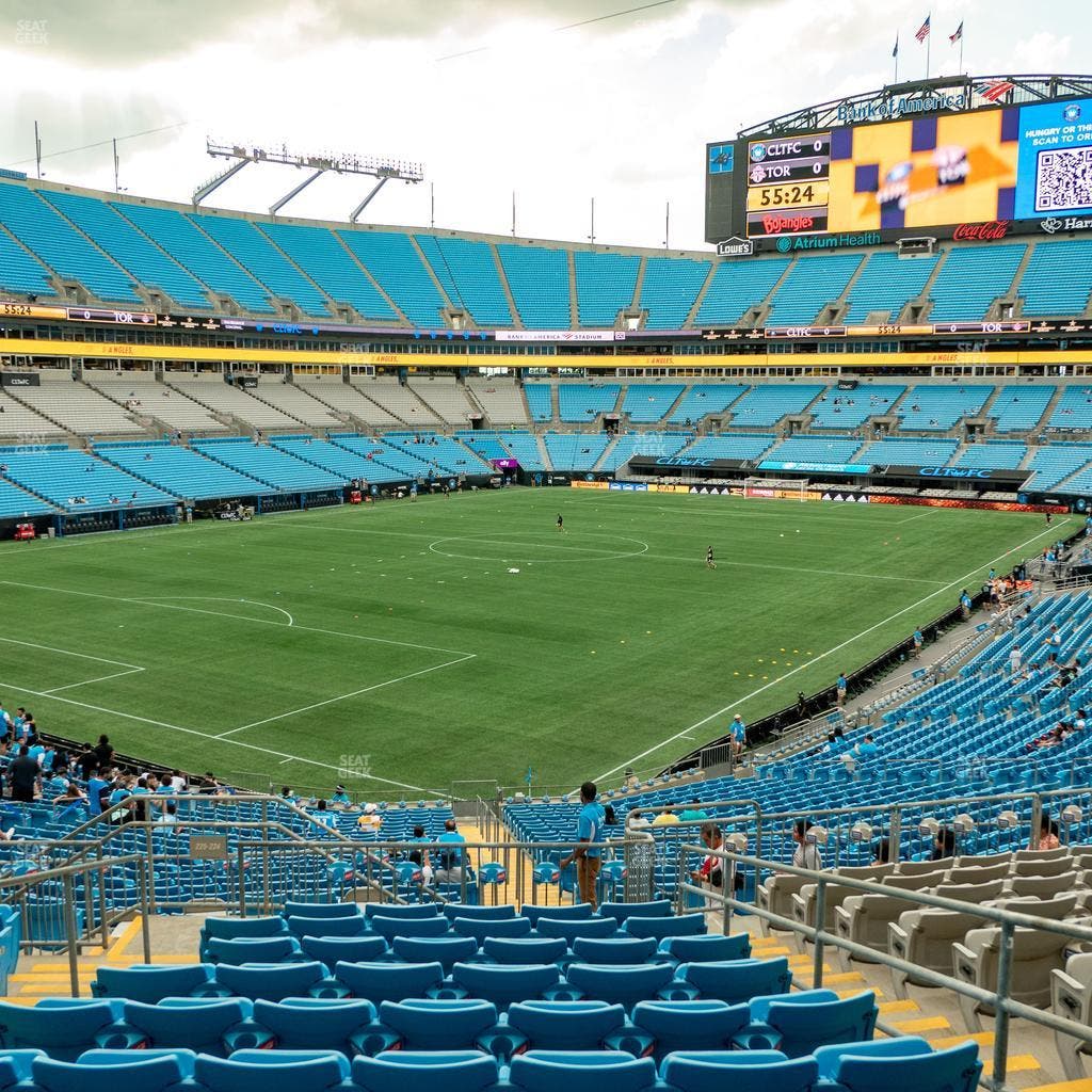 Bank of America Stadium - Section 224 Seat View