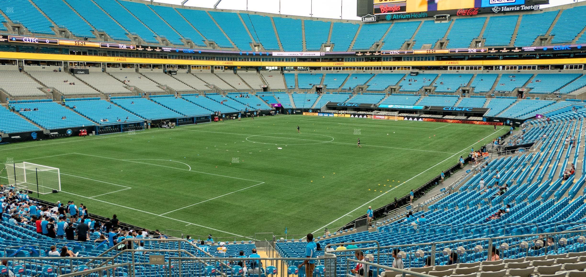 Bank of America Stadium - Section 224 Seat View
