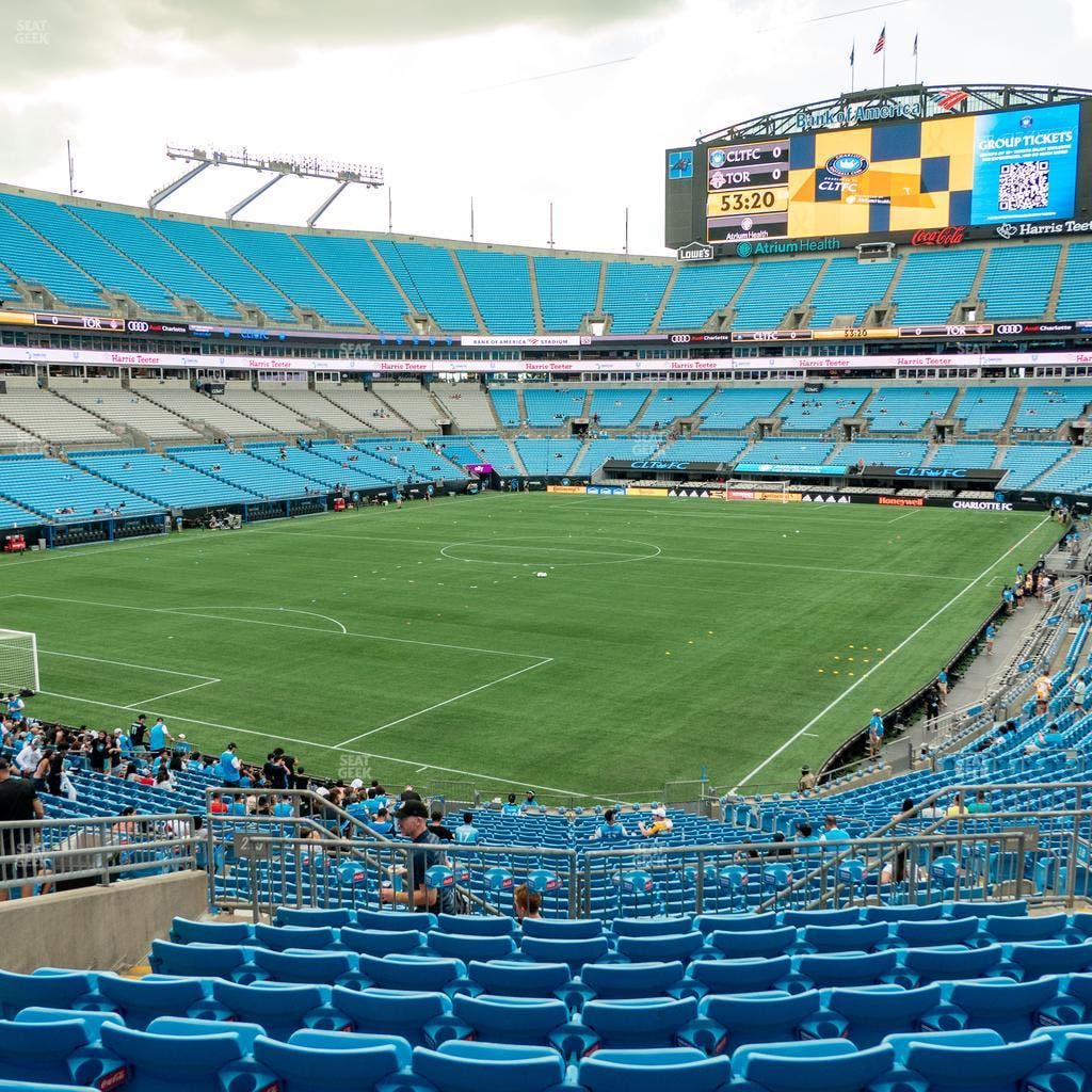 Bank of America Stadium - Section 225 Seat View
