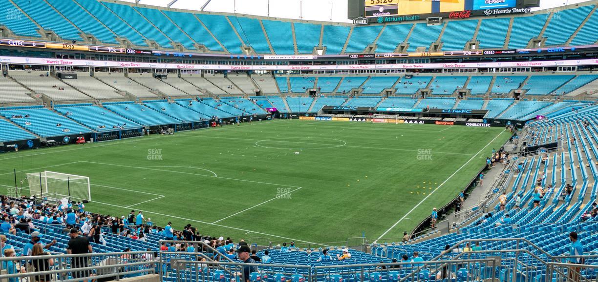 Bank of America Stadium - Section 225 Seat View