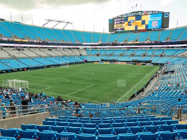 Bank of America Stadium - Section 225 Seat View