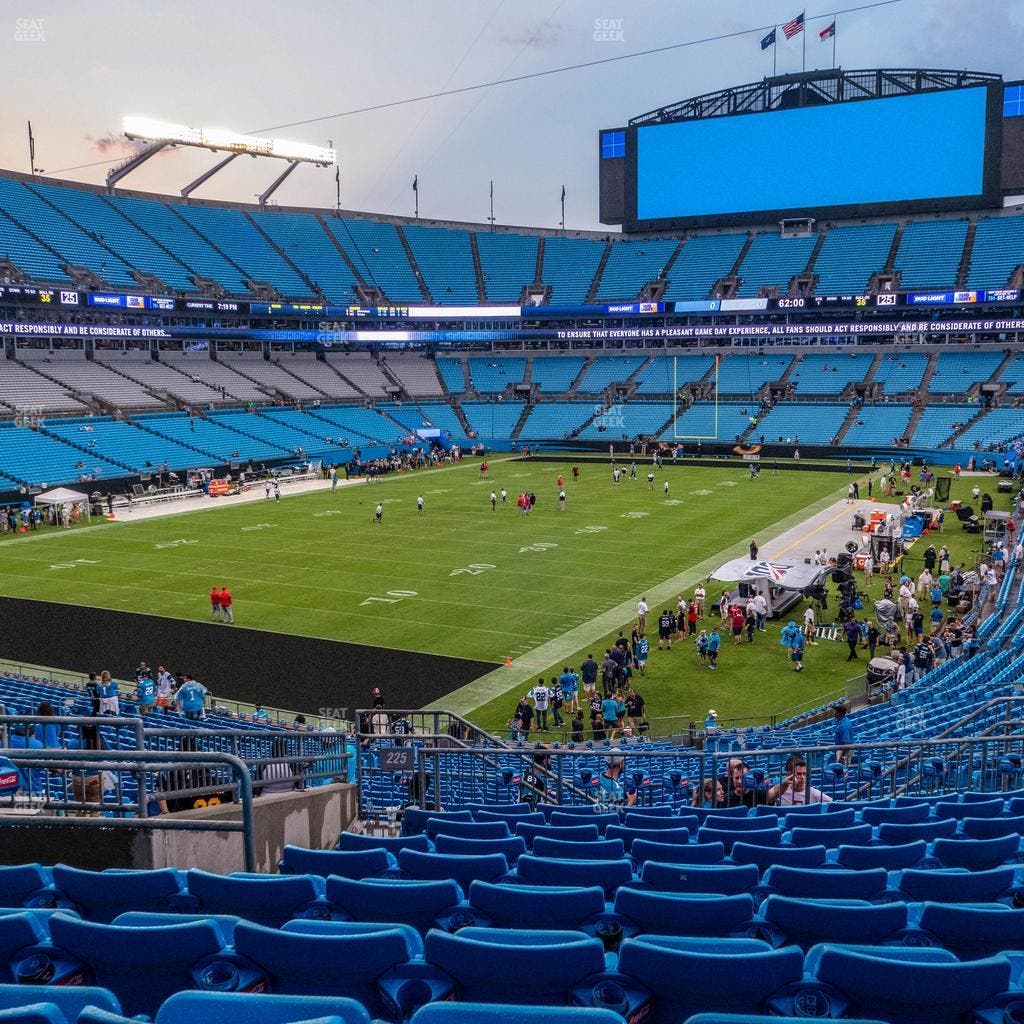 Bank of America Stadium - Section 225 Seat View