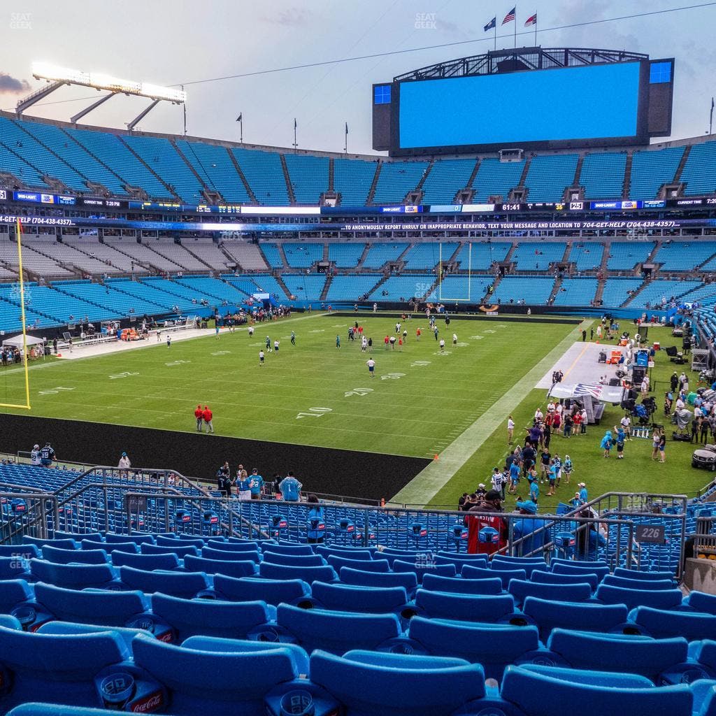 Bank of America Stadium - Section 226 Seat View
