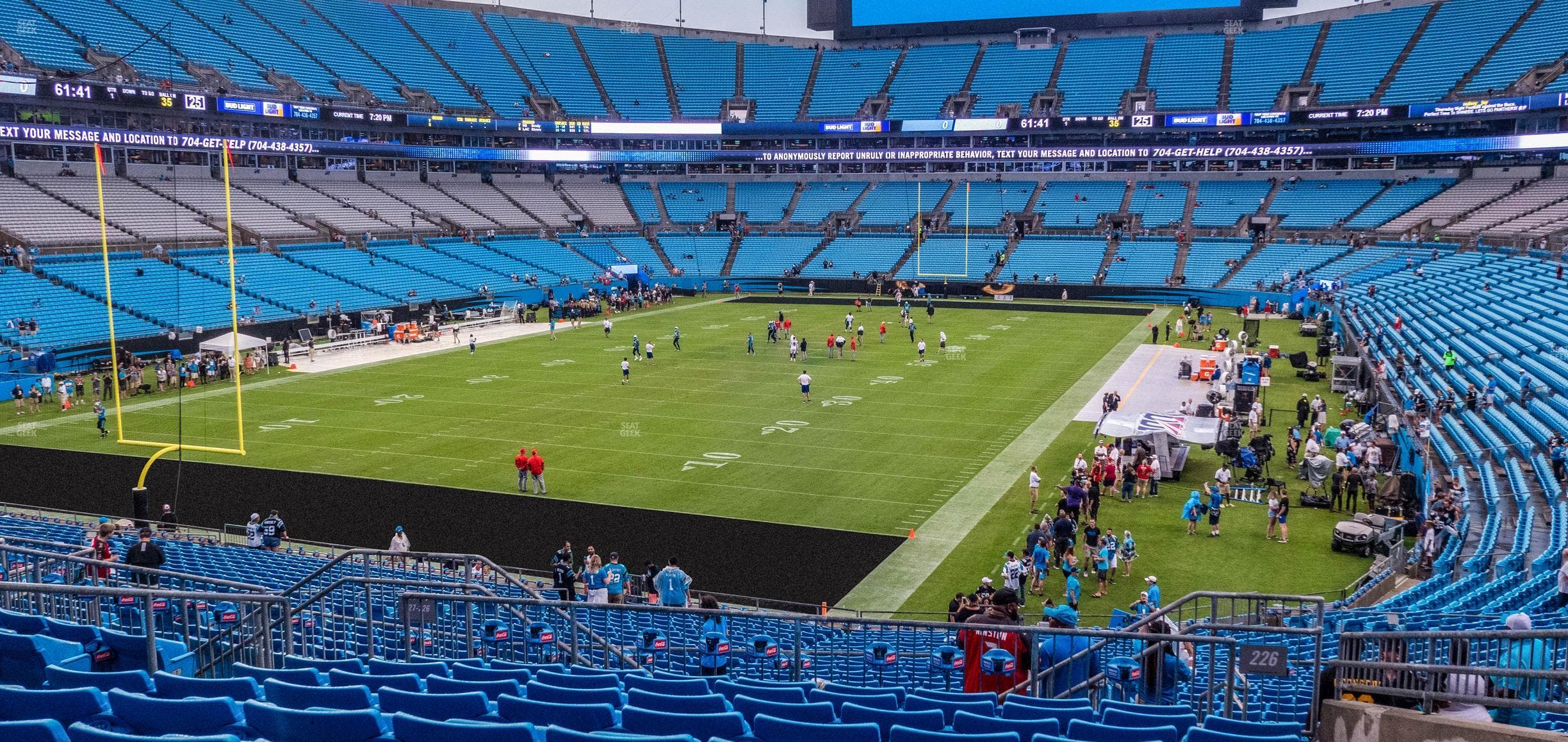 Bank of America Stadium - Section 226 Seat View