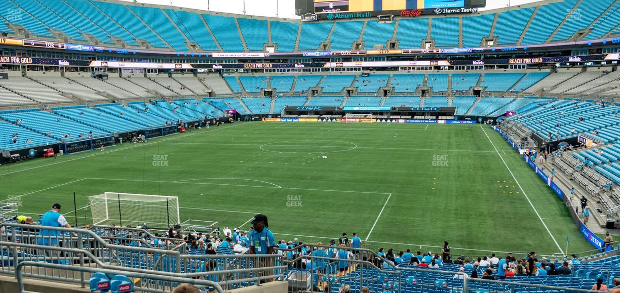 Bank of America Stadium - Section 227 Seat View