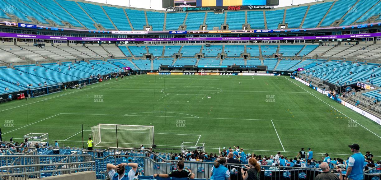 Bank of America Stadium - Section 228 Seat View