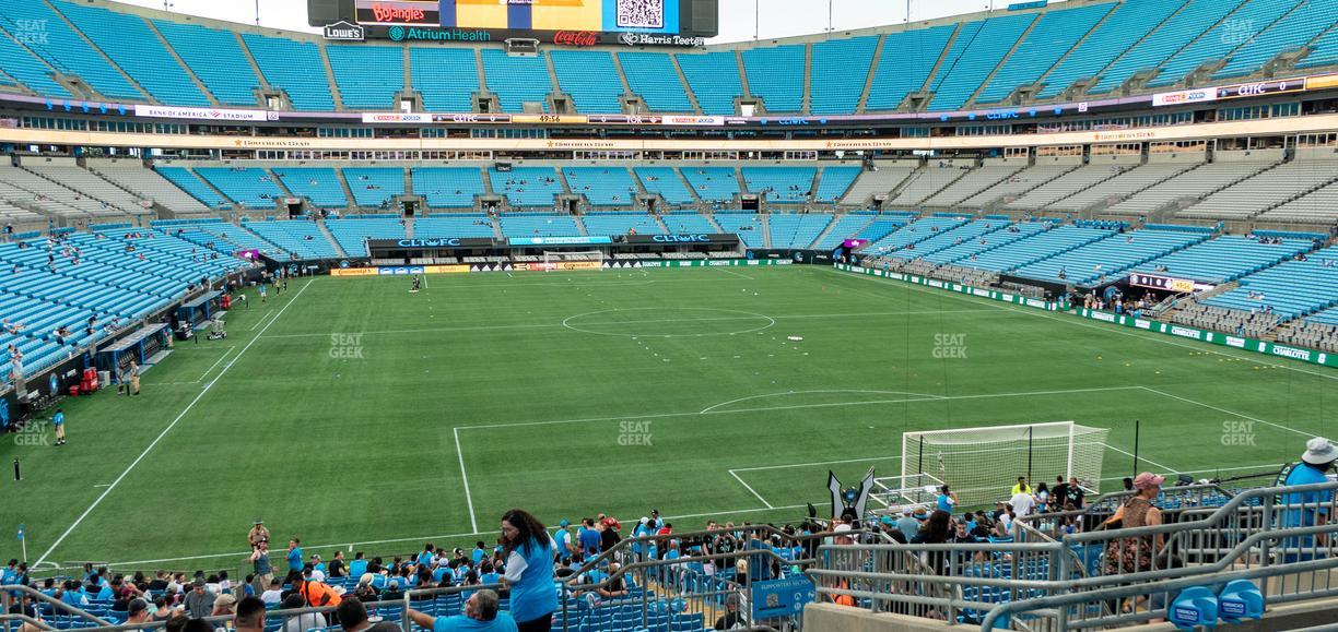 Bank of America Stadium - Section 231 Seat View