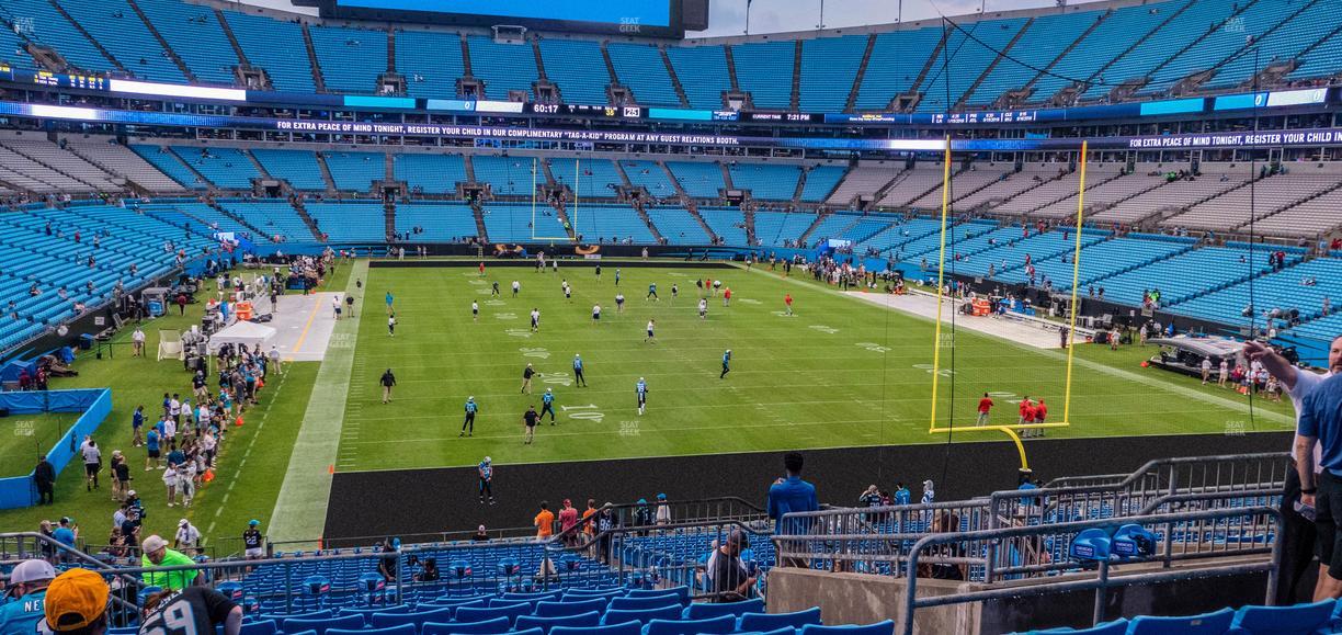 Bank of America Stadium - Section 231 Seat View