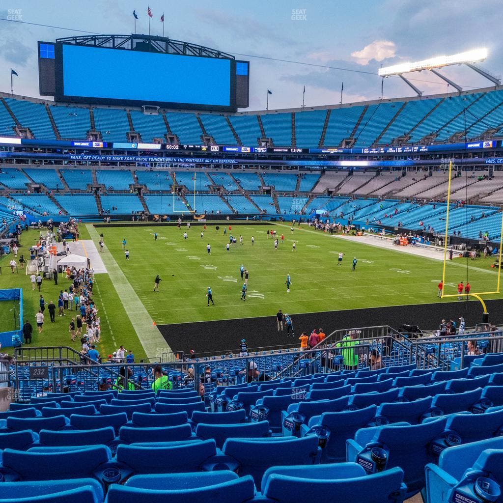 Bank of America Stadium - Section 232 Seat View