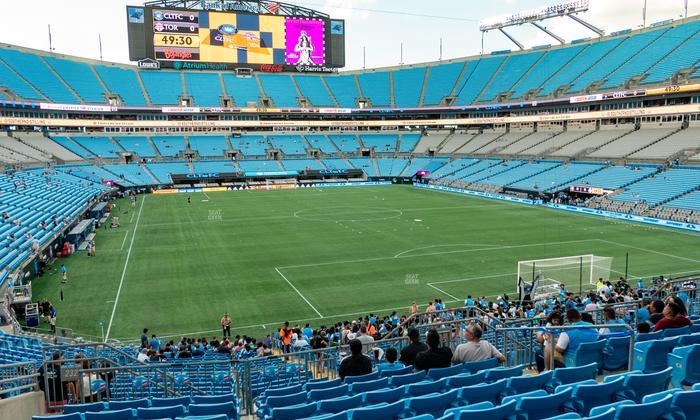 Bank of America Stadium - Section 232 Seat View