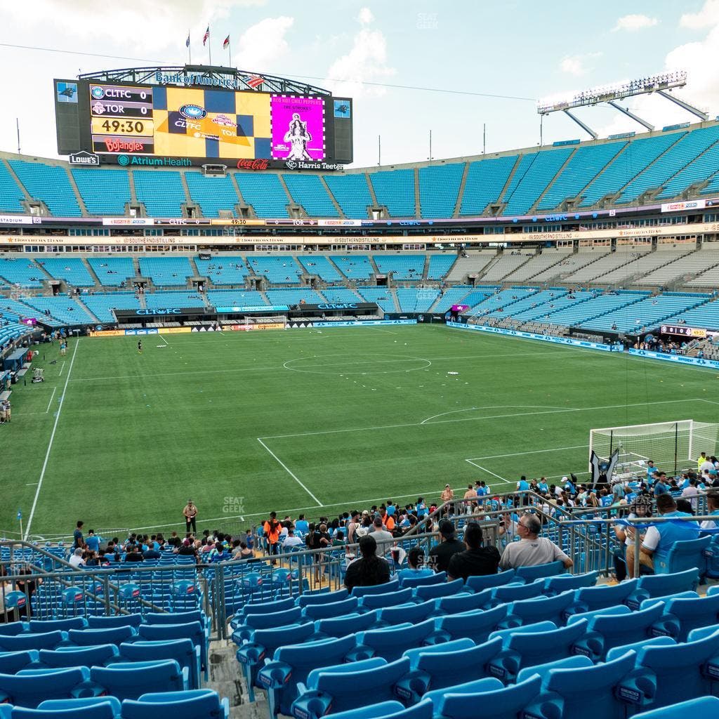 Bank of America Stadium - Section 232 Seat View
