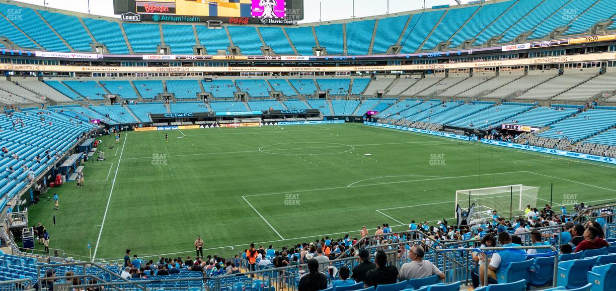 Bank of America Stadium - Section 232 Seat View