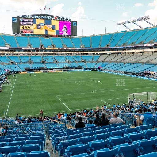 Bank of America Stadium - Section 232 Seat View