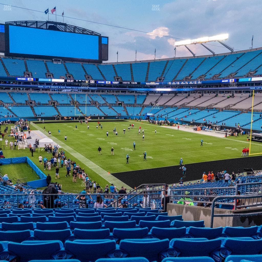 Bank of America Stadium - Section 233 Seat View