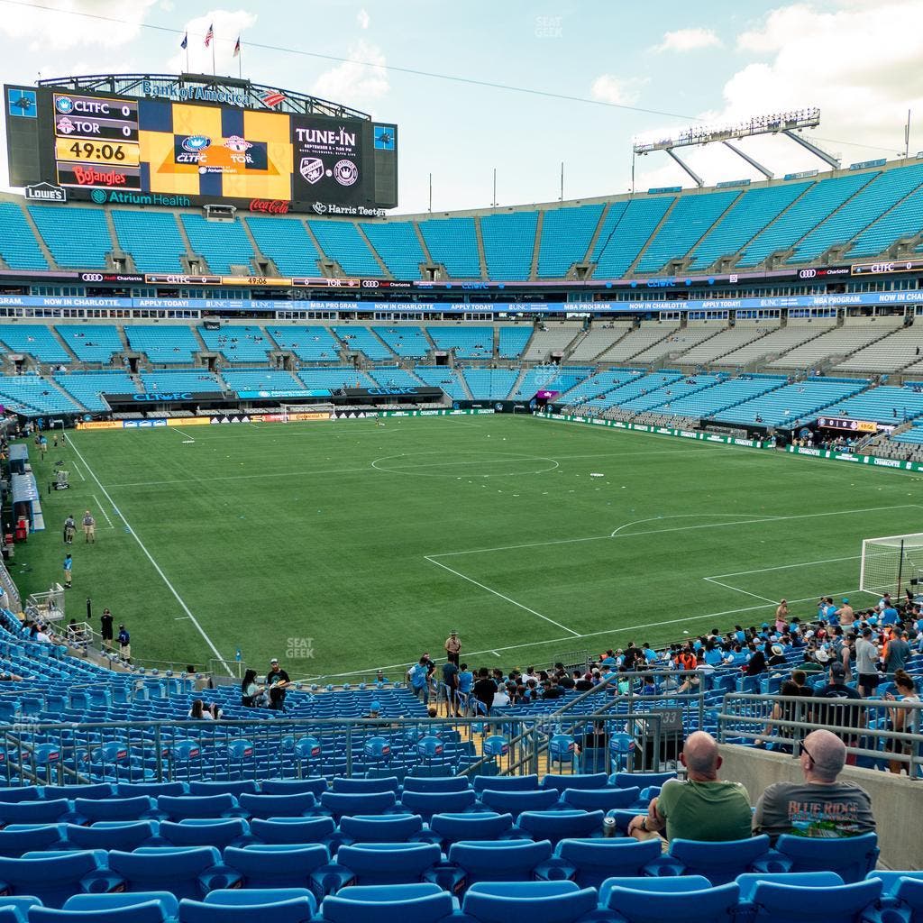Bank of America Stadium - Section 233 Seat View