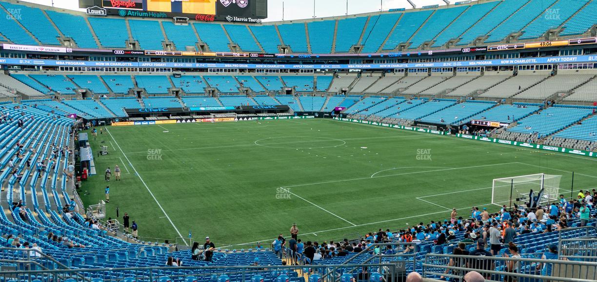 Bank of America Stadium - Section 233 Seat View