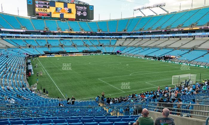 Bank of America Stadium - Section 233 Seat View