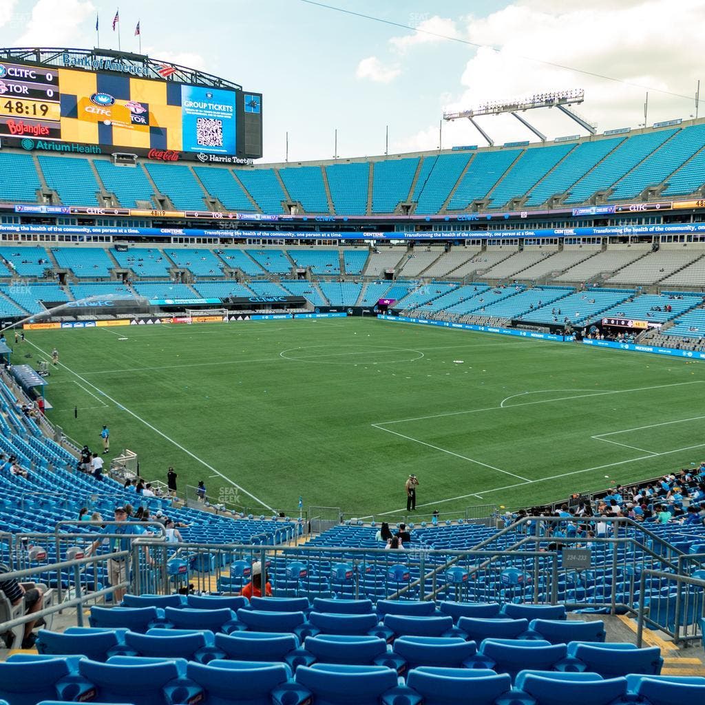 Bank of America Stadium - Section 234 Seat View