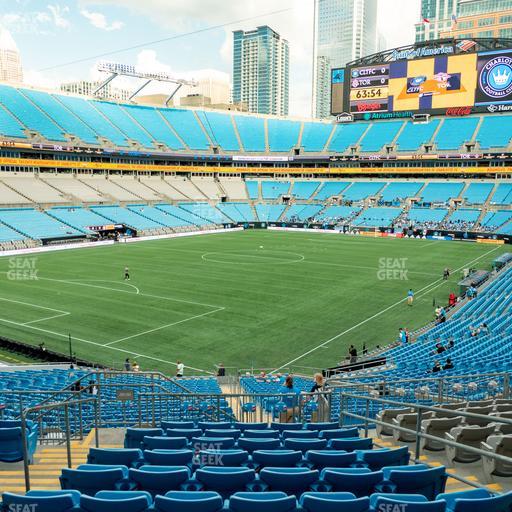 Bank of America Stadium - Section 252 Seat View