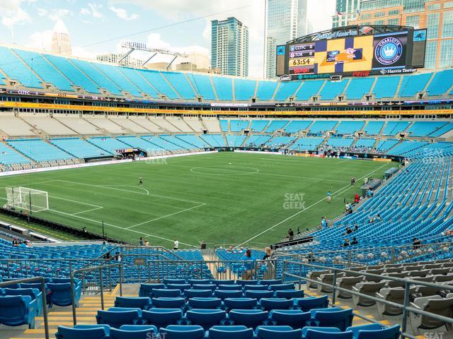 Bank of America Stadium - Section 252 Seat View