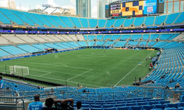 Bank of America Stadium - Section 253 Seat View