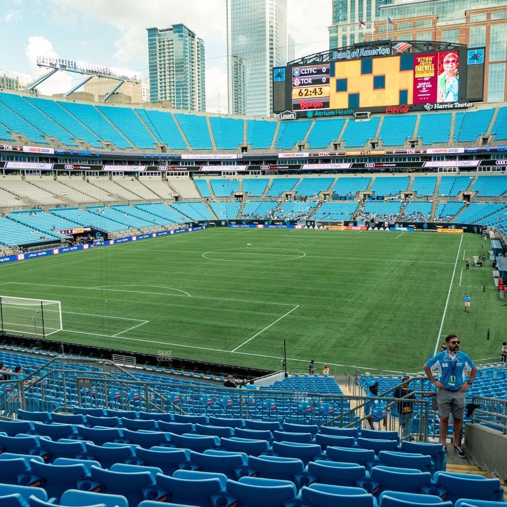 Bank of America Stadium - Section 254 Seat View